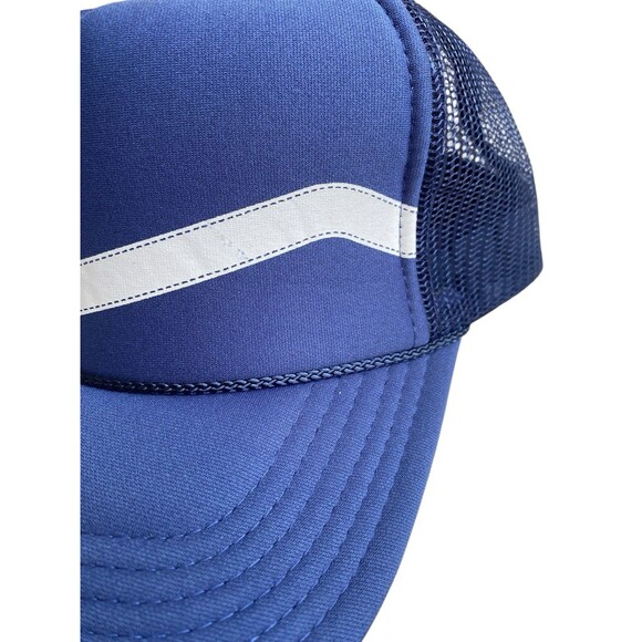 Cap VANS Otto Collection Blue TRUCKER Mesh SnapBack Hat Clean Moisture Wicking - Picture 3 of 7